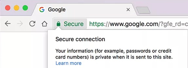 Secure Google SSL